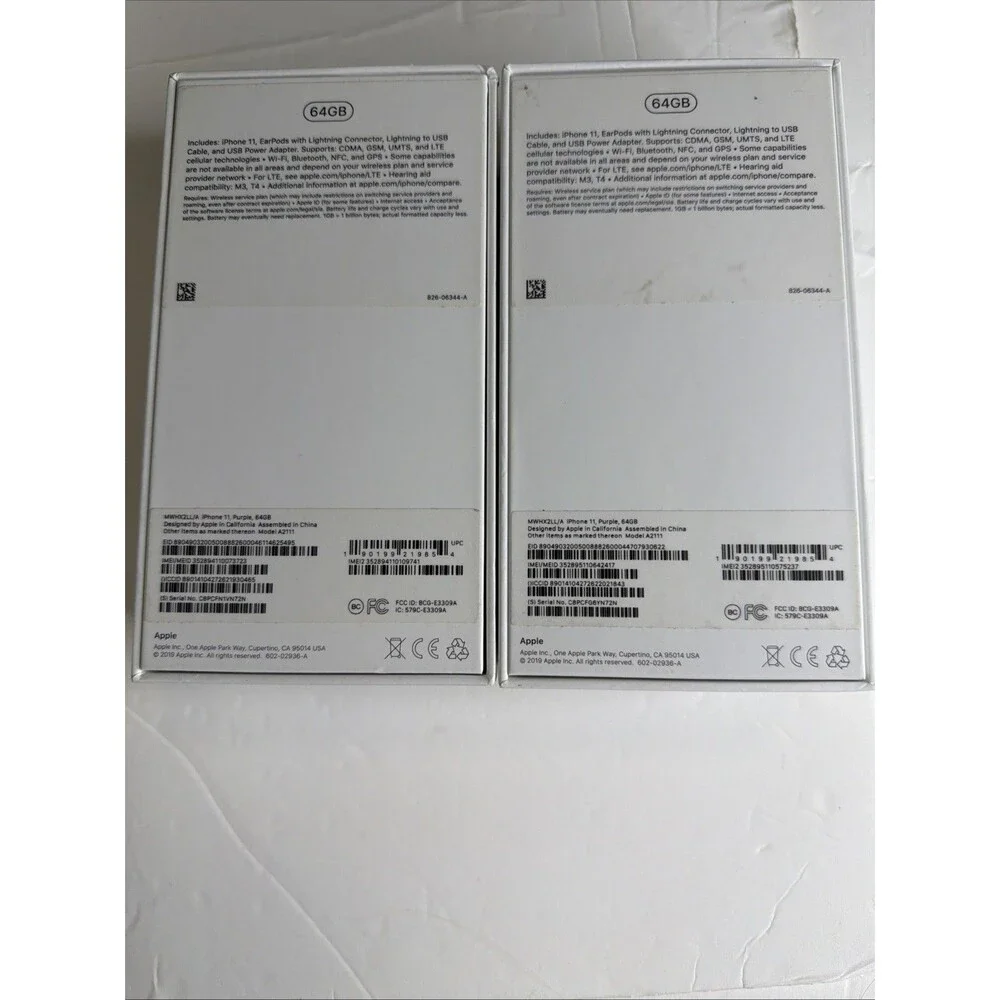 Lot of 7 Apple iPhone 11 (3) 13 Pro Max (2) 16 Plus (2) Empty Retail Boxes Only